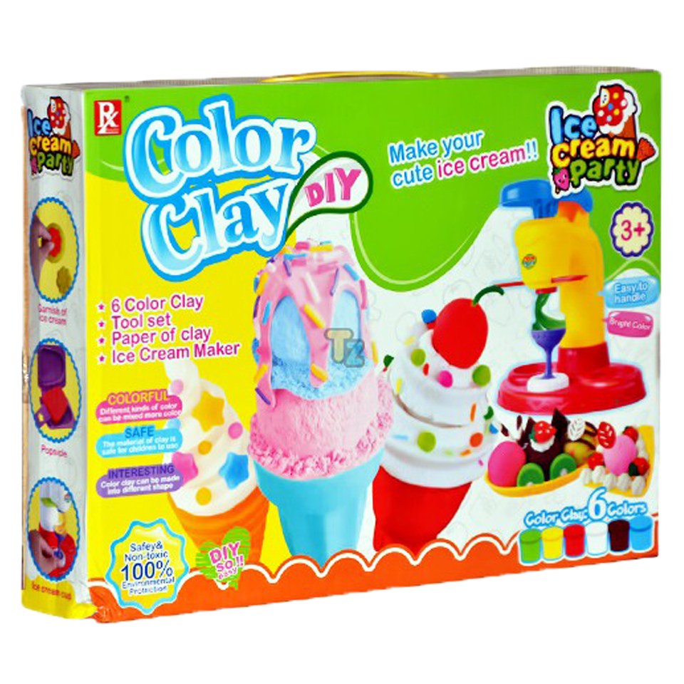 clay toys ice cream