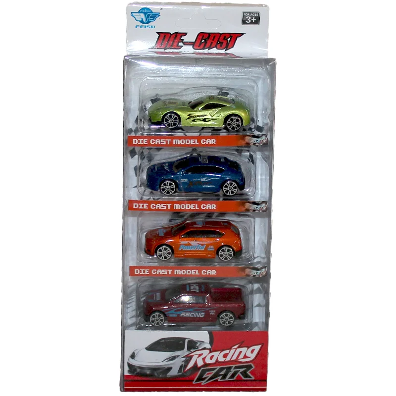 DINKY RACING CAR (4 PCS SET)