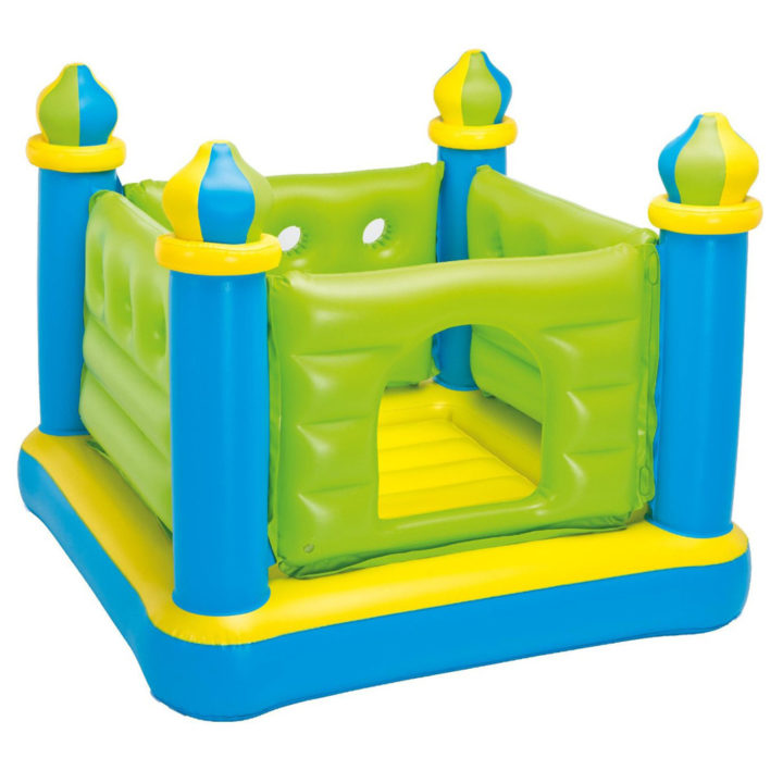 Intex - Jr. Jump-O-Lene Green Inflatable Jumping Castle Bouncer (52 ...