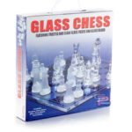 GLASS CHESS GAME SET