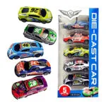 Hot Wheels - Metallic Dinky Sports Car (5 Pcs)