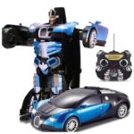 RC TRANSFORMER - BUGATTI (BLUE)