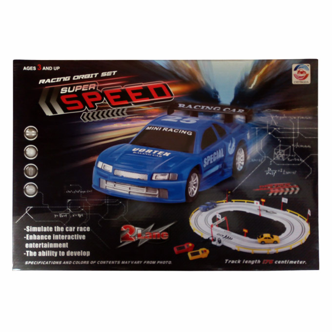 RACING TRACK SET - 2 PLAYERS