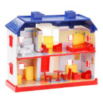 COUNTRY DOLL HOUSE - 24 PIECES