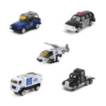 CITY POLICE VEHICLE SET – 5 PCS
