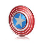 CAPTAIN AMERICA SHIELD METALLIC FIDGET SPINNER