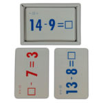 SUBSTRACTION LEARNING FLASH CARDS FOR KIDS