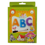 ABC ALPHABETS LEARNING FLASH CARDS WITH MARKER