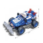 Banbao RC Super Cars Cyclone - Blue - Building Blocks