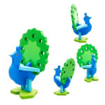 3D Animal Jigsaw Puzzle - Peacock