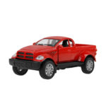 Pickup Truck 1:32 Scaled Model Metal Pull Back Die - Red