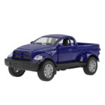 Pickup Truck 1:32 Scaled Model Metal Pull Back Die - Blue
