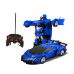 Remote Controlled Lamborghini Transformer Sports Car - Blue