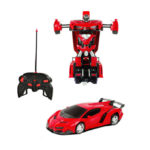 Remote Controlled Lamborghini Transformer Sports Car - Red
