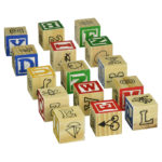 Abc & 123 Wood Blocks - 15 pcs