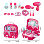 Beauty Pretend Play Set Briefcase - Pink