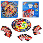 Uno Spin Wheel and Cards Game