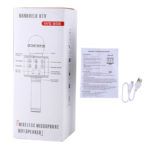 Wireless Mic with Speaker - Bluetooth Karaoke Radio Microphone - WS-858