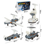 4 in 1 Solar Powered Space Exploration Fleet - Science Set