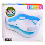 Intex - Swim Center Family Lounge Inflatable Pool (90 x 90 x 26 inches) - 56475