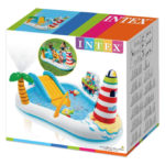 Intex - Fishing Fun Play Center Inflatable Kiddie Pool (7 ft long) - 57162