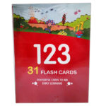123 Flash Cards - 31 pcs