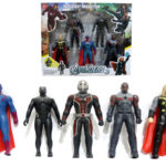 Pack of 5 Marvel Avengers Action Figures With Projector Function - Option B - 6 inches