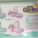 Pink Baby Music Fitness Rug