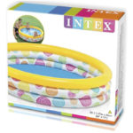 Intex – Wild Geometry 3 Ring Yellow Swimming Pool – 5 ft - 58439