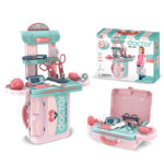 Doctor Surgery Table - Portable Briefcase Play Set - 20 inches