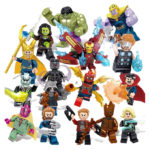 Marvel: Avengers - Pack of 16 Super Hero Minigures Building Blocks set