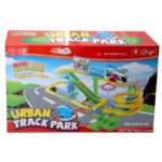 Urban 4 Cars Track Park with Light & Music - 36 pcs set