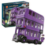 Bela 11342 Knight_Bus MOC Hogwartsinglys Great Hall Clock Tower Castle Lepinblocks