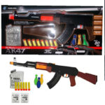 2 IN 1 Water balls and dart Toygun For kids - Manual Reload