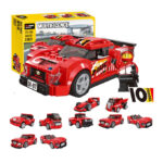 Architect Multificence Sports Cars Building Decool blocks 10 IN 1 Set - 31017 - 217pcs
