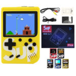 SUP 400 in 1 Games Retro Game Box Console Handheld Game PAD Gamebox - Yellow