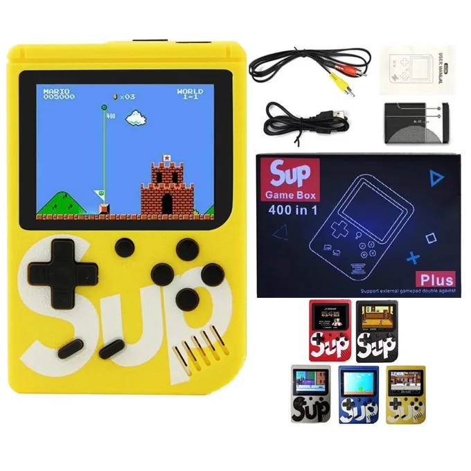 SUP 400 in Games Retro Game Box Console Handheld Game PAD