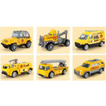 Construction Tractor & Trucks Die Cast Vehicles Set - 6 pcs
