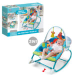 Infant To Toddler 2 in 1 Rocker - Elephant blue