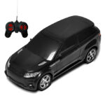 Remote Control Porsche SUV Car Model Toy for Kids - 4 Channel - Black