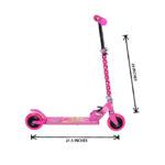 Kids Scooty Two Wheelers Toy for Kids - Pink