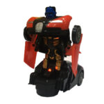 Transformer Bugatti Robot Car - Light & Music - Red