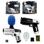 Precise Shot 2 in 1 Toy Gun - Nerf Gun & Bubble Gun - Multi Color
