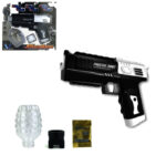 Precise Shot 2 in 1 Toy Gun - Nerf Gun & Bubble Gun - Multi Color
