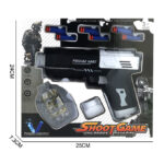 Precise Shot 2 in 1 Toy Gun - Nerf Gun & Bubble Gun - Multi Color