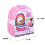 Princess Dresser Backpack for Kids - 19 Pieces Set - Beauty Play House