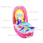 Princess Dresser Backpack for Kids - 19 Pieces Set - Beauty Play House