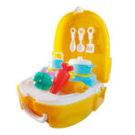 Little Cheff Cooking Backpack for Kids - 22 Pieces Set - Kitchen Play House