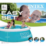 Intex 28101E Easy Set - 6 Feet x 20 Inches Pool - 6ft x 30ft - Blue