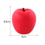 Rubik's Cube Fruits Series Apple Shape Magic Cube Special For Kids - Red